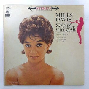 10025844;【国内盤/プロモ白ラベル/CBS/Sony】Miles Davis Sextet / Someday My Prince Will Come