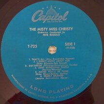 14031597;【US盤/Capitol/ターコイズラベル/MONO】June Christy / The Misty Miss Christy_画像3