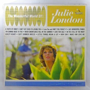 14031603;[US запись /LIBERTY/ глянец радуга этикетка / глубокий паз /MONO]Julie London / The Wonderful World Of Julie London