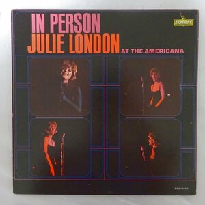 14031609;[US запись /LIBERTY/ радуга этикетка /MONO]Julie London / In Person At The Americana