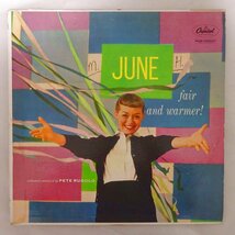 14031596;【US盤/Capitol/ターコイズラベル/MONO】June Christy / Fair And Warmer!_画像1