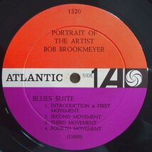 10026605;【US盤/白ファン/MONO/コーティングジャケ/Atlantic】Bob Brookmeyer / Portrait Of The Artist_画像3
