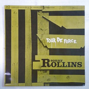 10026572;【国内盤/ペラジャケ/Top Rank International/10inch】Sonny Rollins / Tour De Force