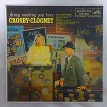 11187870;【US盤/RCA Victor/黒銀ニッパー/深溝/MONO】Bing Crosby And Rosemary Clooney / Fancy Meeting You Here_画像1