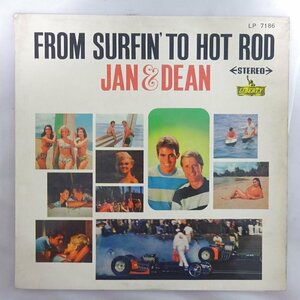 11187851;[ domestic record / propeller jacket / red record ]Jan & Dean / From Surfin´To Hot Rod surfing from * hot * rod till Jean . Dean 