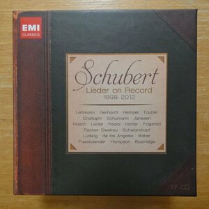 41099983;【17CDBOX】Ｖ・A / SCHUBERT:LIEDER ON RECORD 1898-2012