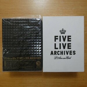 41100000;【5DVDBOX/輸送用外箱付】L'Arc～en～Ciel / FIVE LIVE ARCHIVES