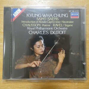 41100309;【CD/西独盤/蒸着仕様】KYUNG WHA CHUNG/DUTOIT / SAINT-SAENS/CHAUSSON/RAVEL(4171182)