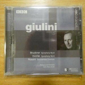 41100460;【20bit/2CD/BBC】GIULINI / BRUCKNER, DVORAK: SYMPHONIES NO.8 etc.(BBCL41592)