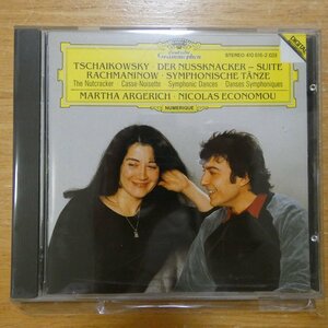 41100475;【CD/西独盤/蒸着仕様】ARGERICH&ECONOMOU / TCHAIKOVSKY/RACHMENINOV(4106162)