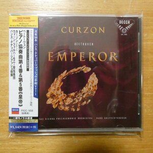 4988005879257;【CD】カーゾン、クナッパーツブッシュ / ベートーヴェン:ピアノ協奏曲第4,5番「皇帝」(PROC1658)