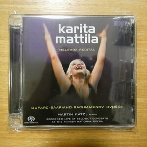 761195110058;【ハイブリッドSACD】MATTILA/KATZ / ヘルシンキ・リサイタル(ODE11005)