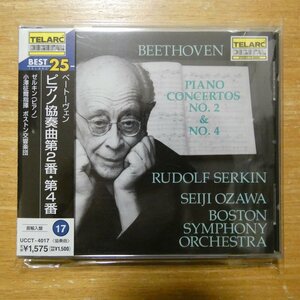 4988005294739;【CD】ゼルキン, 小澤征爾 / ベートーヴェン:ピアノ協奏曲第2.4番(UCCT4017)