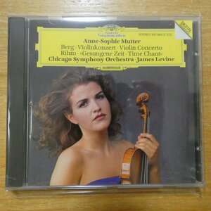 028943709323;【CD/独盤】MUTTR / BERG,RIHM:VIOLIN CONCERTOS(4370932)