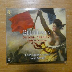 【輸入盤CD】 Beethoven/Jordi Savall/Symphony No.3 - Coriolan Overture (SACD) (DSD) (2016/4/29発売)