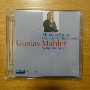 4260034866508;【ハイブリッドSACD】STENZ / MAHLER:SYMPHONIE NR.5(OC650)