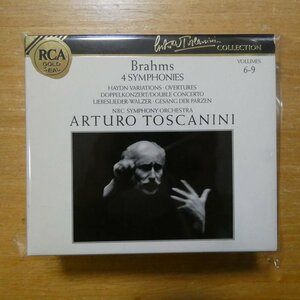 4988017021279;【4CDBOX】トスカニーニ / ブラームス:交響曲全集(BVCC7008~11)