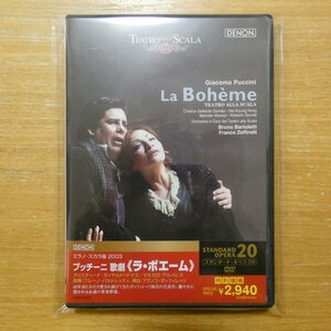 4988026824915;【DVD】ゼッフィレッリ / プッチーニ:歌劇《ラ・ボエーム》(TDBA80850)
