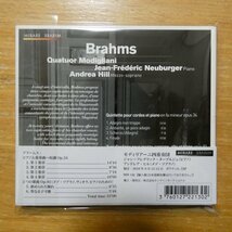 3760127221302;【CD】モディリアー二Q / ブラームス:ピアノ五重奏曲(MIR130)_画像2