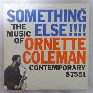 10026620;[US record / gloss green label /CONTEMPORARY]Ornette Coleman / Something Else! The Music Of Ornette Coleman