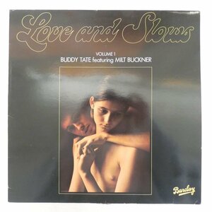 46076317;【France盤/Barclay/エロジャケ/CHEESE CAKE】Buddy Tate Featuring Milt Buckner / Love And Slows Volume 1