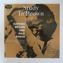 46076366;【国内盤/EmArcy/MONO/美盤】Clifford Brown and Max Roach / Study In Brown_画像1