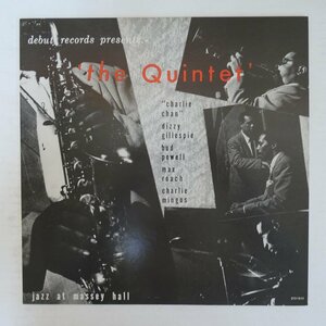 46076340;【国内盤/debut/MONO/美盤】The Quintet / Jazz At Massey Hall