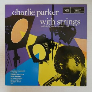 46076346;【国内盤/Verve/MONO/美盤】Charlie Parker With Strings / Midnight Jazz At Carnegie Hall