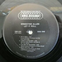 46076413;【US盤/OBC TRU-SOUND】Ernestine Allen / Let It Roll_画像3