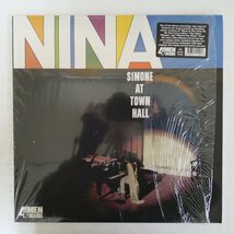 46076417;【US盤/高音質180g重量盤/シュリンク】Nina Simone / Nina Simone At Town Hall_画像1