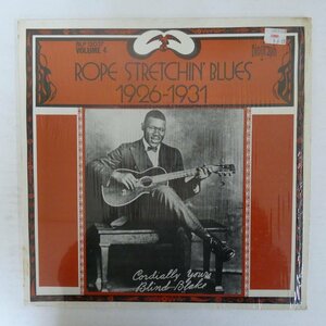 46076423;[US record /Biograph/ shrink ]Blind Blake / Rope Stretchin' Blues 1926-1931 (Volume 4)