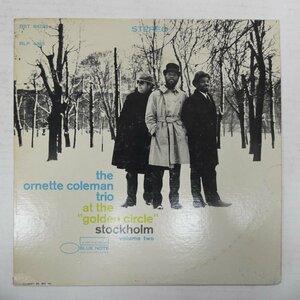 46076953;【US盤/BLUE NOTE/VAN GELDER刻印】The Ornette Coleman Trio / At The Golden Circle Stockholm - Volume Two