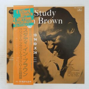 46077228;【帯付/MONO/美盤】Clifford Brown And Max Roach / Study In Brown