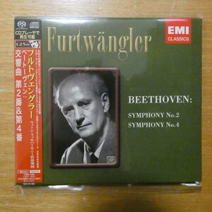 4988006884373;【ハイブリッドSACD】フルトヴェングラー / ベートーヴェン：交響曲第2番＆第4番(TOGE11002)