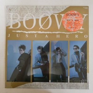 46077239;[ sticker with belt / shrink / beautiful record ]Boowy / Just A Hero