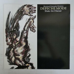 46077383;[UK record /12inch/45RPM/ beautiful record ]Depeche Mode / Shake The Disease (Remixed Extended Version)