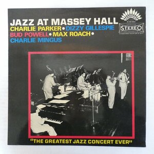 46078030;【France盤/america/コーティングジャケ】Charlie Parker,Dizzy Gillespie,Charlie Mingus / Jazz At Massey Hall