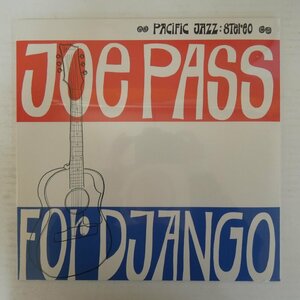 46078007;【未開封/Europe盤/PacificJazz/高音質180g重量盤】Joe Pass / For Django