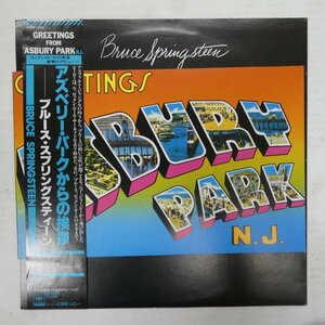 46078158;【帯付/見開き】Bruce Springsteen / Greetings From Asbury Park N.J