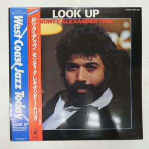 46078283;【帯付/ATLAS/美盤】Monty Alexander Trio / Look Up