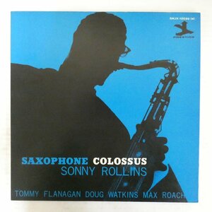 47062617;【国内盤/Prestige/MONO/見開き】Sonny Rollins / Saxophone Colossus