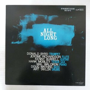 47062610;【国内盤/Prestige/MONO】Kenny Burrell / All Night Long