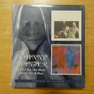 5017261207524;【CD/2in1】JOHNNY WINTER / NOTHIN BUT THE BLLUES/WHITE,HOT&BLUE　BGOCD-752