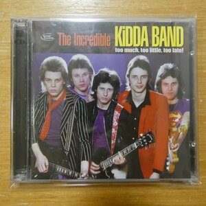 5032733000724;【2CD】KIDDA BAND / THE INCREDIBLE KIDDA BAND TOO MUSCH,TOO LITTLE,TOO LATE!　DRCD-023