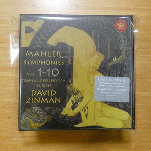 41101398;【15ハイブリッドSACD+DVDBOX】ZINMAN / MAHLER:SYMPHONIES NOS.1-10
