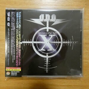 41101781;【CD/ステッカー付】U.D.O. / ミッション・ナンバー・エックス