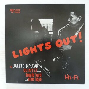 47062747;【国内盤/Prestige/MONO】The Jackie McLean Quintet / Lights Out