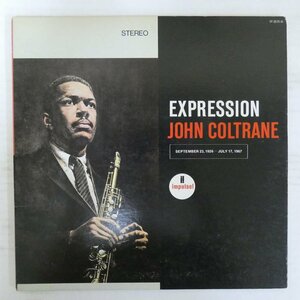 47062982;【国内盤/美盤/Impulse/見開き】John Coltrane / Expression