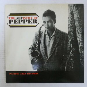 47062944;【国内盤/美盤/PacificJazz/MONO】Art Pepper / The Artistry of Pepper