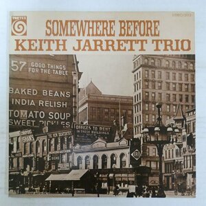 47062969;【国内盤/美盤】Keith Jarrett Trio キース・ジャレット・トリオ / Somewhere Before サムホエア・ビフォー